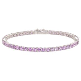 4.00ct Sapphire & Diamond Bracelet