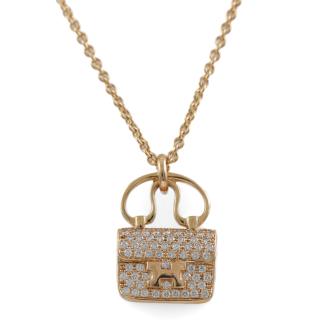 Hermes Constance Amulette Pendant