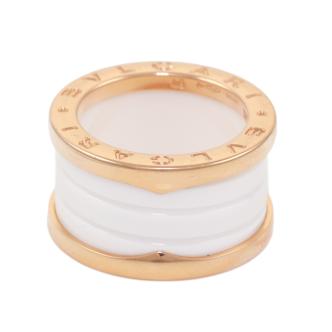 Bvlgari B.Zero1 Four Band Ceramic Ring