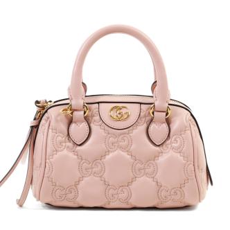 Gucci GG Matelasse Mini Bowler Bag