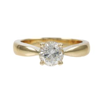 1.01ct Diamond Solitaire Ring GIA I SI2