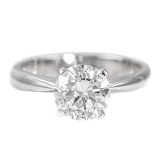 1.68ct Diamond Solitaire Ring GIA E VS2