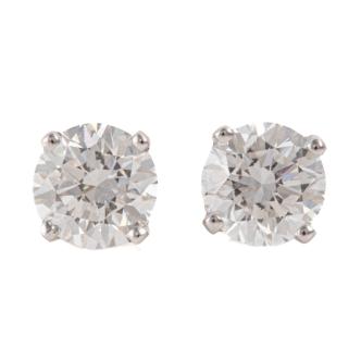 1.00ct Diamond Studs GIA D VS1