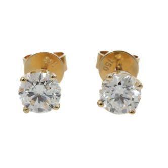 1.00ct Diamond Studs GIA E VS1