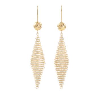 Tiffany Elsa Peretti Mesh Earrings