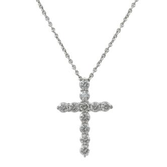 Tiffany & Co Small Diamond Cross pendant