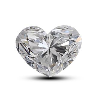 1.01ct Loose Hear Shape Diamond GIA D SI1