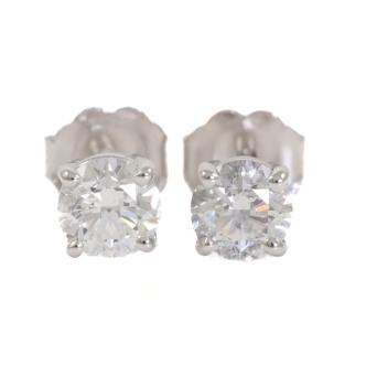 0.83ct Diamond Studs GIA D VVS1