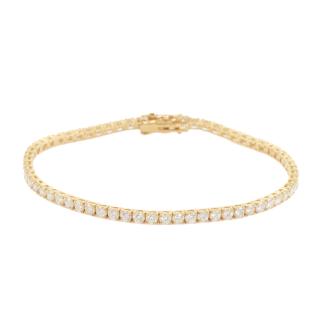 3.86ct Diamond Tennis Bracelet