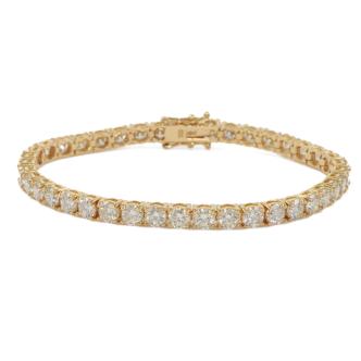 12.10ct Diamond Tennis Bracelet