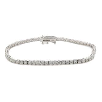 3.91ct Diamond Tennis Bracelet