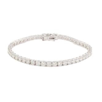 8.09ct Diamond Tennis Bracelet