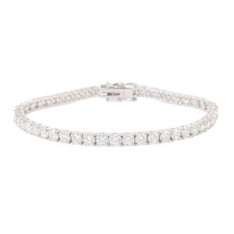 8.02ct Diamond Tennis Bracelet