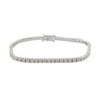 6.16ct Diamond Tennis Bracelet