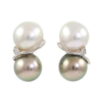 South Sea & Tahitian Pearl Earrings