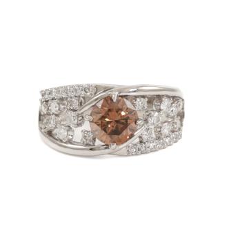 1.19ct Centre Cognac Diamond Ring