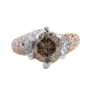 2.68ct Centre Cognac Diamond Ring