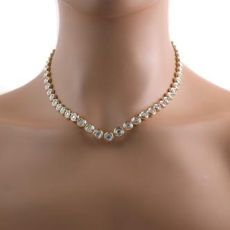 10.98ct Diamond Necklace