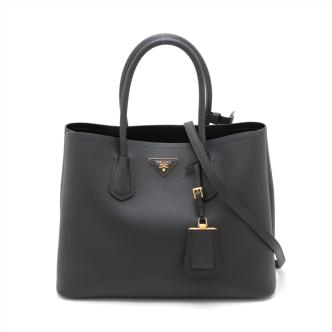 Prada Saffiano Leather Double Bag