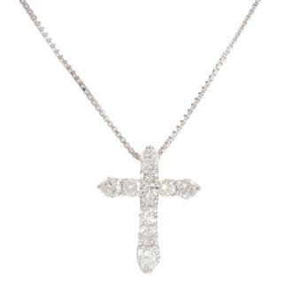 1.52ct Diamond Cross Pendant