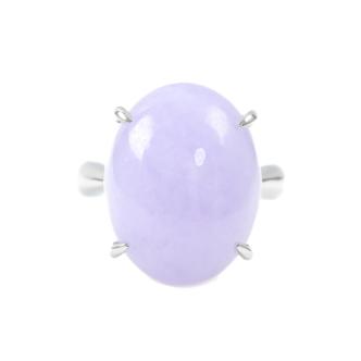 21.38ct Lavender Jade Ring