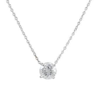0.77ct Diamond Solitaire Pendant