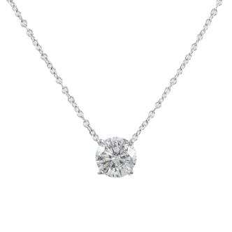 0.78ct Diamond Solitaire Pendant