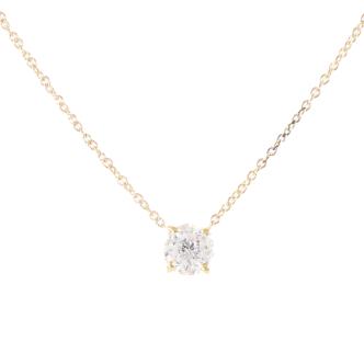 0.56ct Diamond Solitaire Pendant