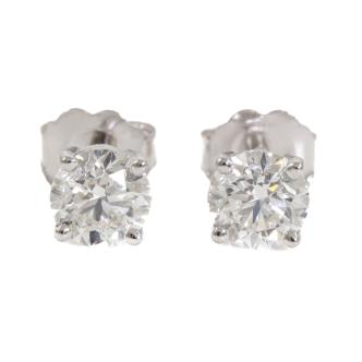 1.00ct Diamond Studs GIA E VS1