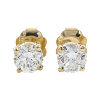 0.84ct Diamond Studs D VVS1
