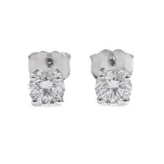 0.81ct Diamond Studs GIA D IF
