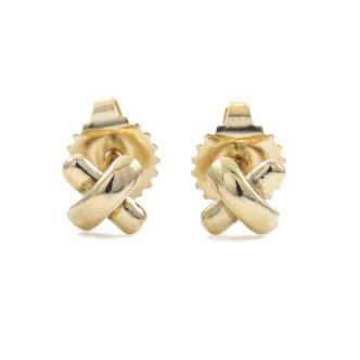 Tiffany & Co Cross Stitch Earrings