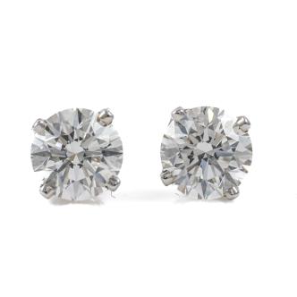 1.00ct Diamond Studs GIA D VS1