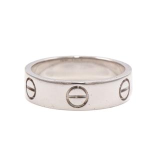 Cartier 18ct White Gold Love Ring