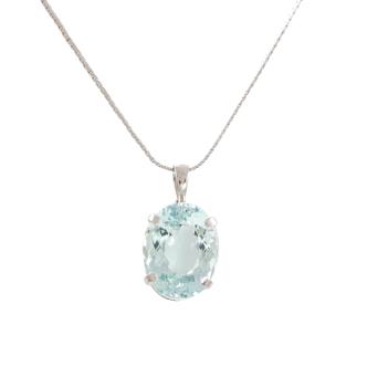 13.64ct Aquamarine Pendant