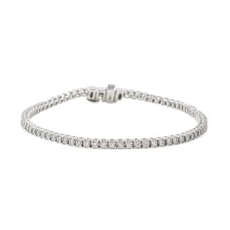 1.00ct Round Diamond Tennis Bracelet
