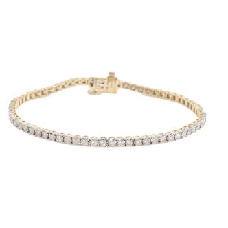 1.53ct Round Diamond Tennis Bracelet
