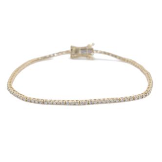1.04ct Round Diamond Tennis Bracelet