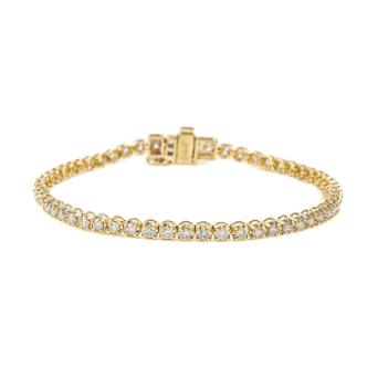 1.98ct Round Diamond Tennis Bracelet