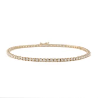 1.04ct Round Diamond Tennis Bracelet