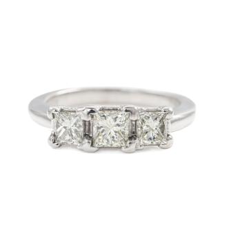 1.15ct Diamond Trilogy Ring
