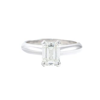 1.50ct Diamond Solitaire Ring GIA J VS2