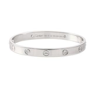 Cartier Love Bracelet, 4 Diamonds