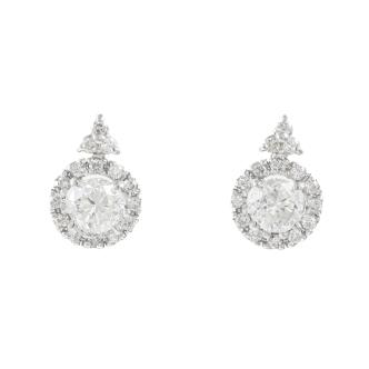 1.12ct Diamond Earrings