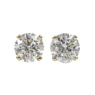 1.00ct Diamond Studs GIA D E SI1