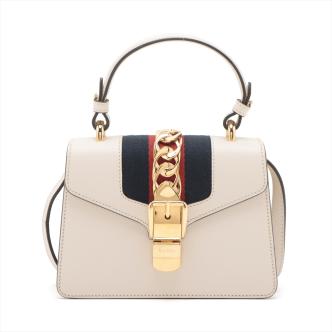 Gucci Mini Sylvie Top Handle Shoudler Bag