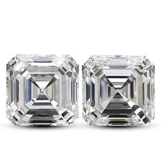 2.07ct Loose Pair of Diamonds GIA F G VS2