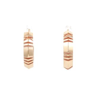 Tiffany & Co. Atlas X Hoop Earring