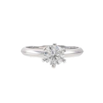1.00ct Diamond Solitaire Ring GIA D IF
