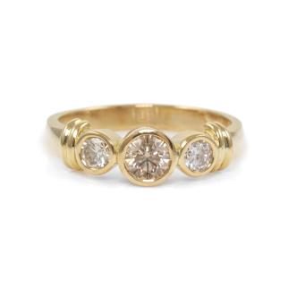0.63ct Diamond Trilogy Ring